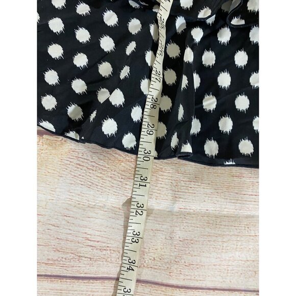 Swim By Cacique Women's Plus Size Polka Dot Tankini Top - 28 - Picture 3 of 9